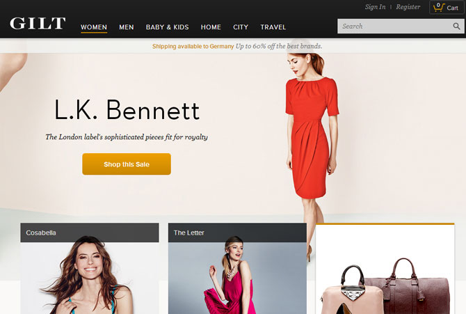 shopping club gilt.com